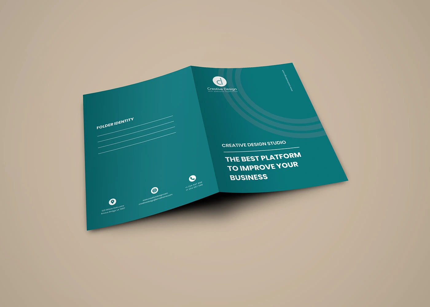 Letterheads and envelopes sample 2