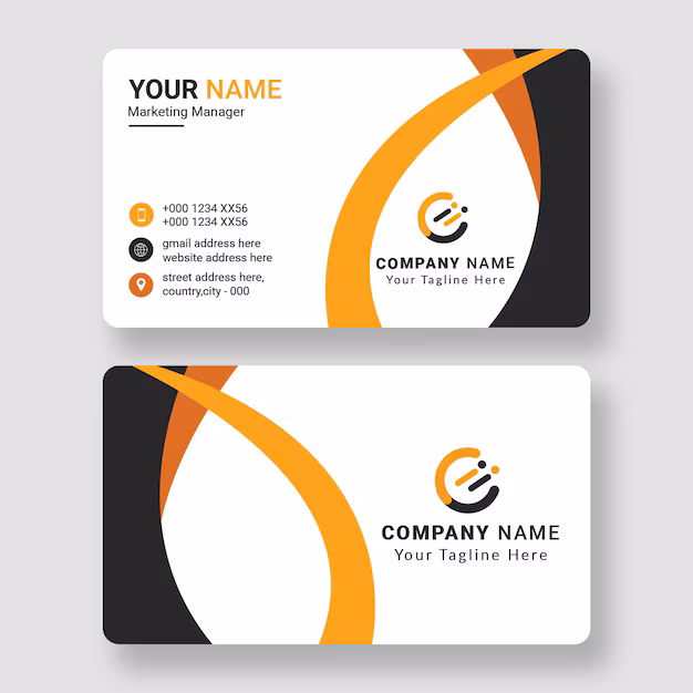 Visiting card sample 1